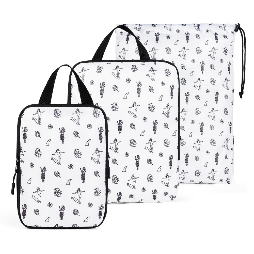 Compression Packing Cubes for Organized Travel