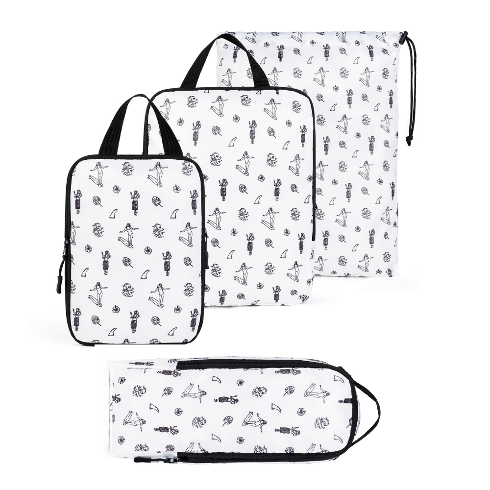 Compression Packing Cubes for Organized Travel